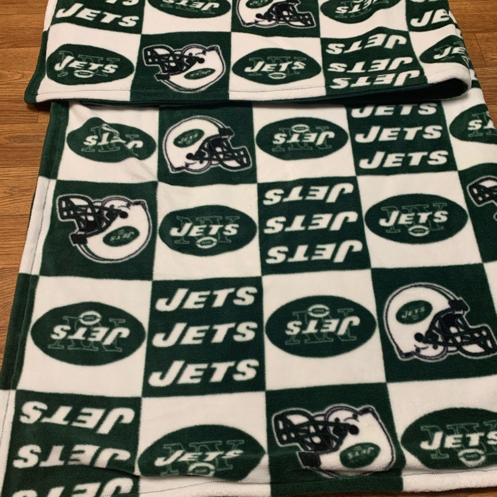 New York Jets Fleece Blanket